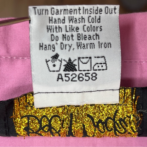 Bob Mackie Pink Embroidered Shirt Size Large - Picture 5 of 12